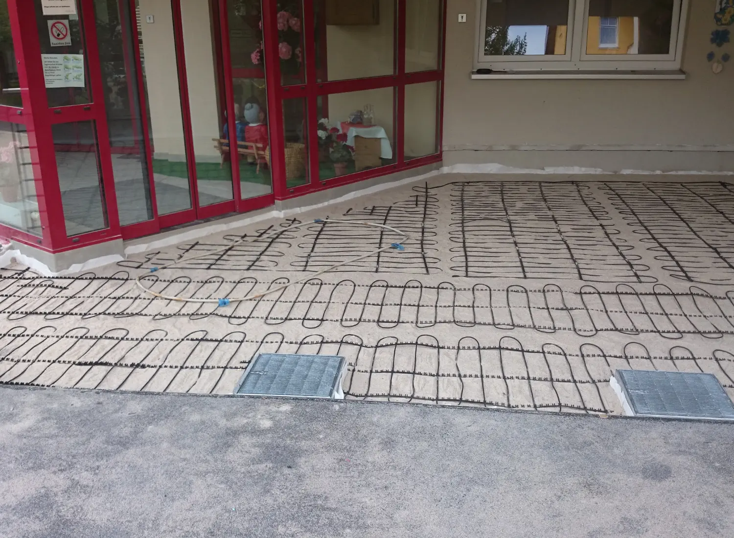 Elektrische Fußbodenheizung