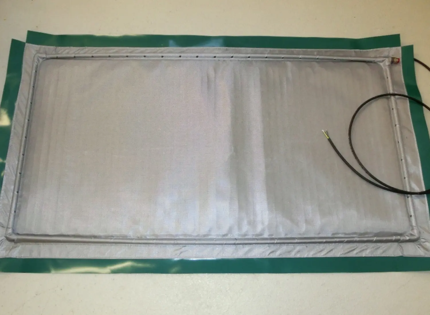 Durchlüftete Heizmatte